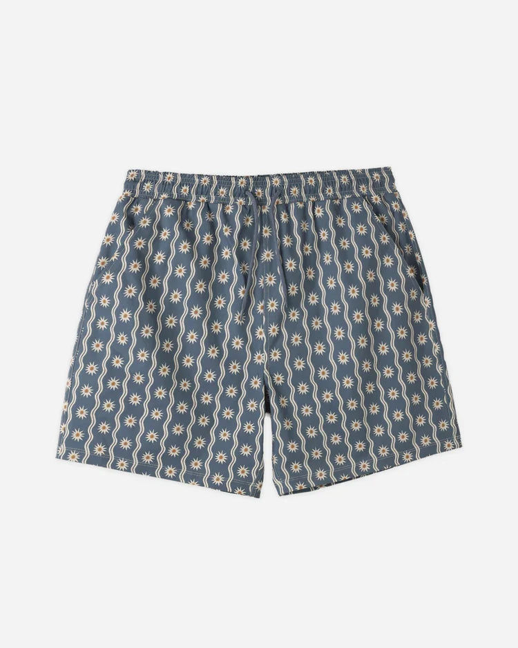 Mens Basic Boardshort | Sun Wave | Rylee & Cru-3