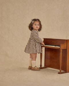 Ribbed Socks | Black, Antique | Rylee & Cru-1