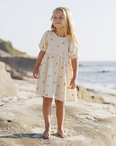 Marley Dress | Embroidered Daisies | Rylee & Cru-4