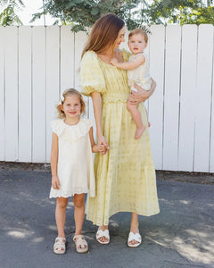 Marina Dress | Ivory | Rylee & Cru-3