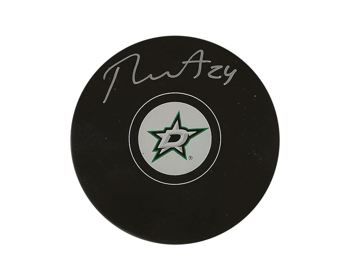Roope Hintz Autographed Dallas Stars Autograph Model Puck-1