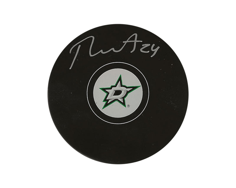 Roope Hintz Autographed Dallas Stars Autograph Model Puck-1