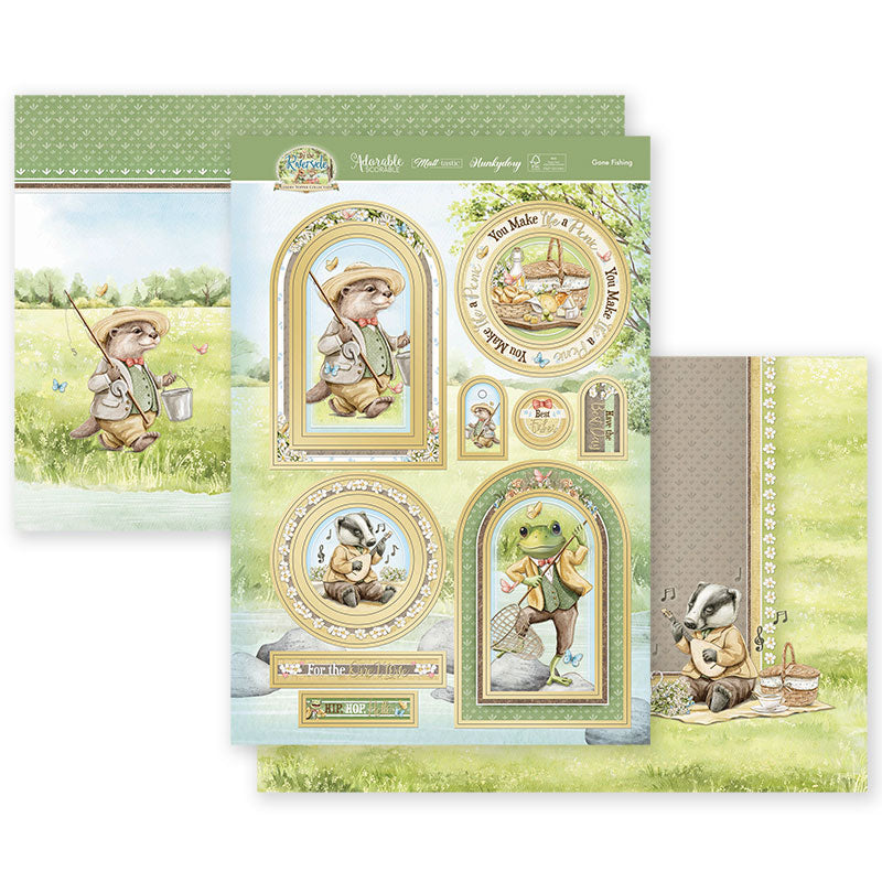 Gone Fishing Luxury Topper Set-1