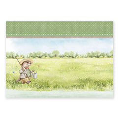 Gone Fishing Luxury Topper Set-4