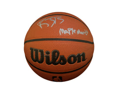 RJ Barrett Autographed Wilson NBA I/O Basketball Inscribed "Maple Mamba"-1
