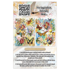 AALL and Create - A5 Rub-Ons - Zesty Blossoms-2
