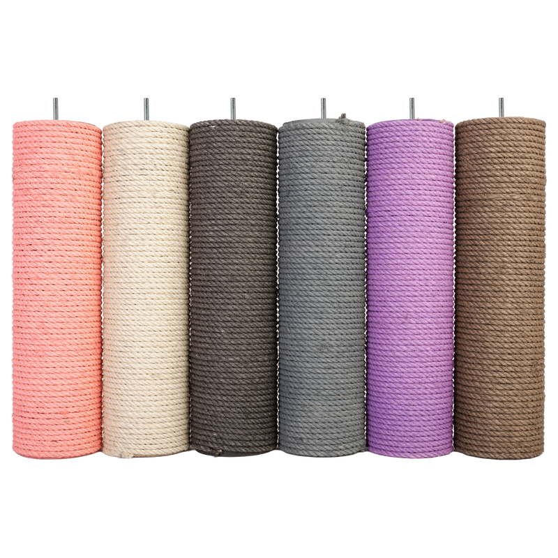 Fique Rope Replacement Post with screw - 15 Inch-7
