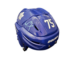 Ryan Reaves Autographed Toronto Maple Leafs Royal Blue Bauer Replica Helmet-1