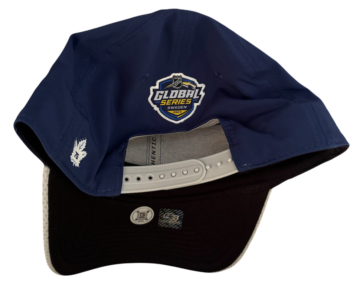 Ryan Reaves Autographed 2023 Global Series Toronto Maple Leafs Player-Worn Hat-2