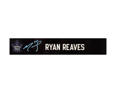 Ryan Reaves Autographed Toronto Maple Leafs Locker Room Flipside Nameplate-1