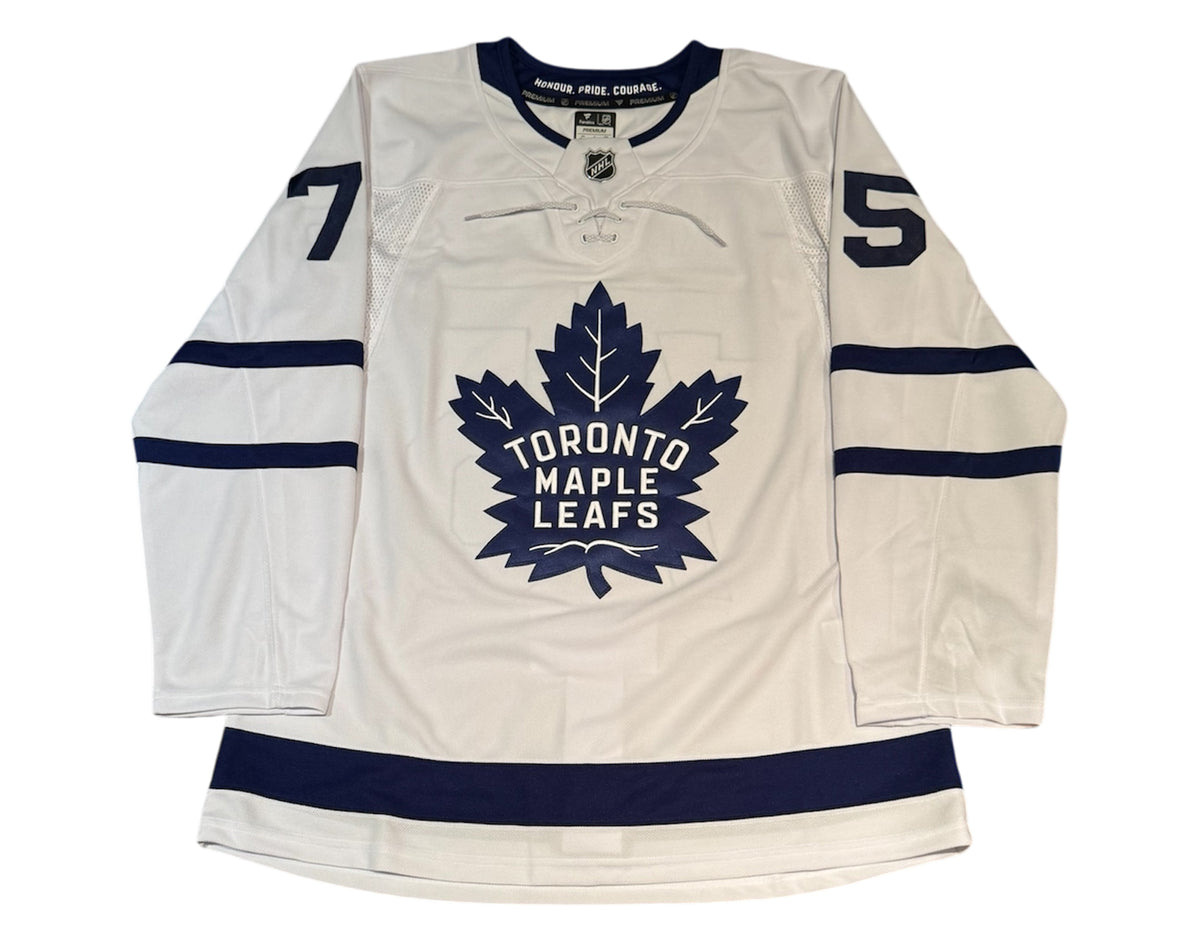 Ryan Reaves Autographed Toronto Maple Leafs Away White Fanatics Premium Jersey-3
