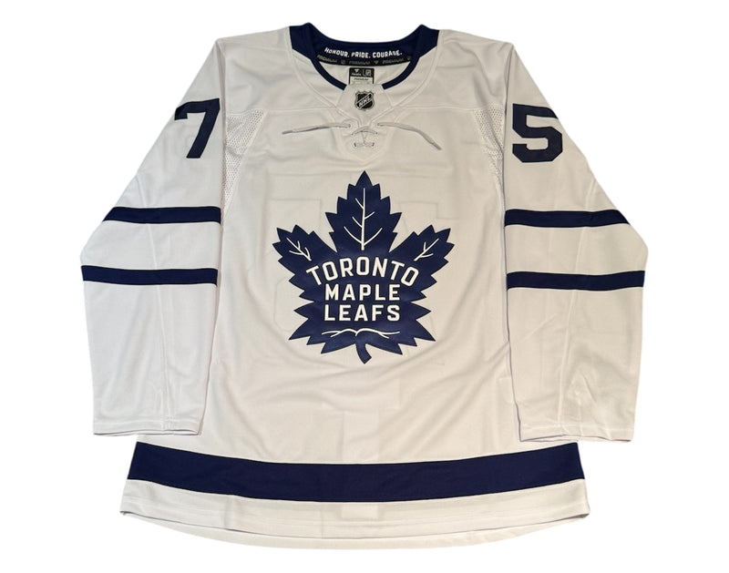 Ryan Reaves Autographed Toronto Maple Leafs Away White Fanatics Premium Jersey-3