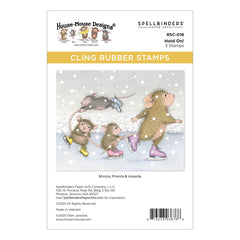 Hold On! Cling Rubber Stamp Set from the House-Mouse Holiday Collection-1