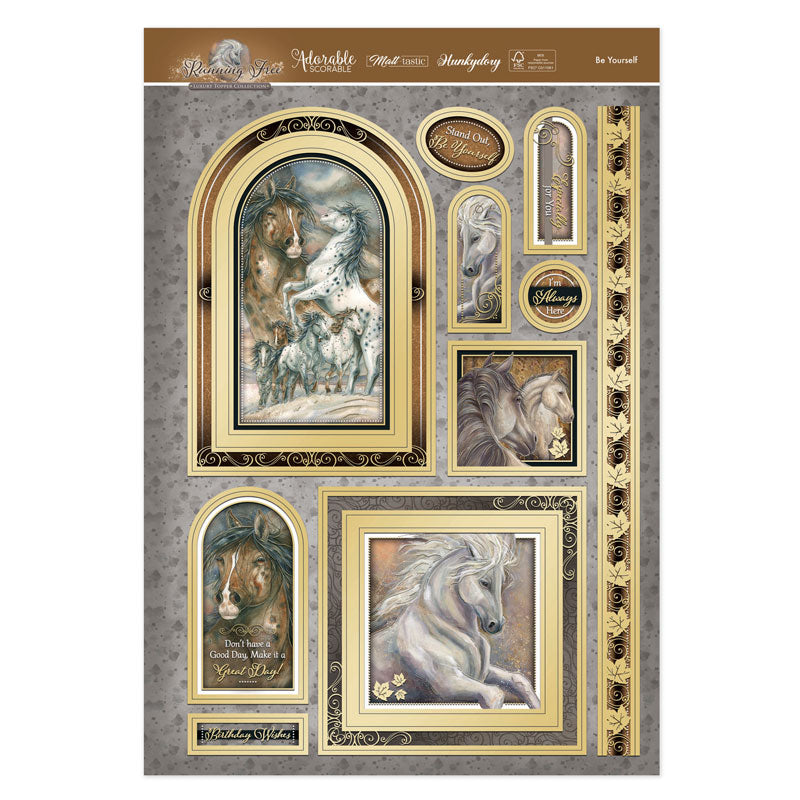Be Yourself Luxury Topper Set-2