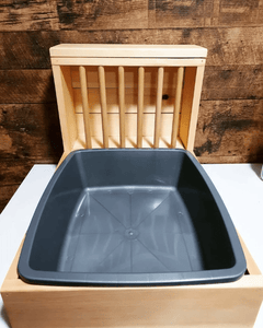 Dowel Style Hay Feeder and Litter Size-1
