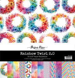 Colección de papel Rainbow Twirl 2.0 12x12 31046-1
