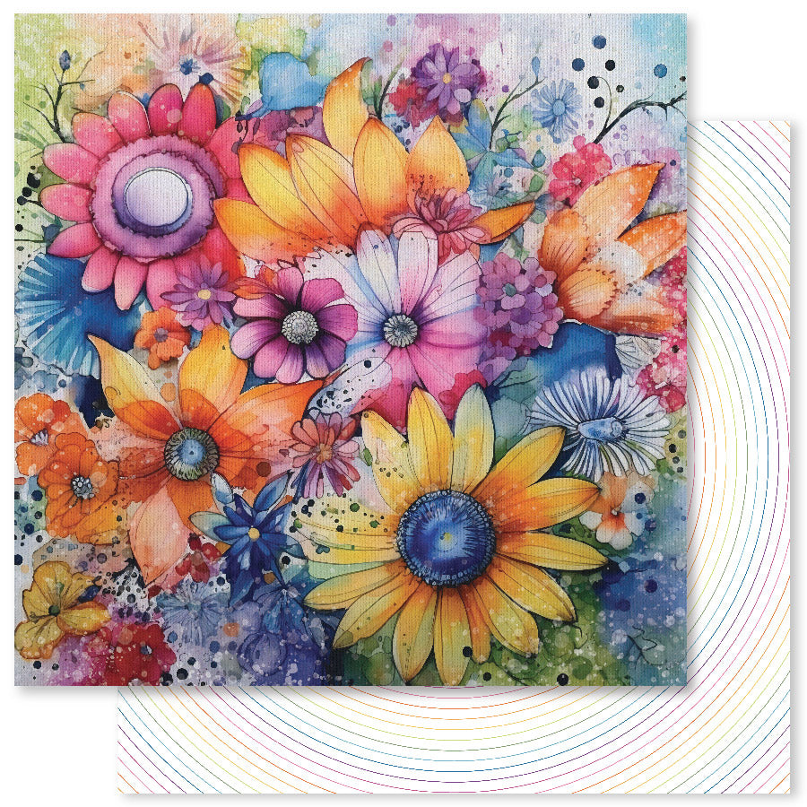 Rainbow Twirl 12x12 Paper Collection 30429-2