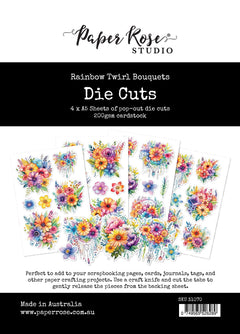 Rainbow Twirl Bouquets Die Cuts 31070-1
