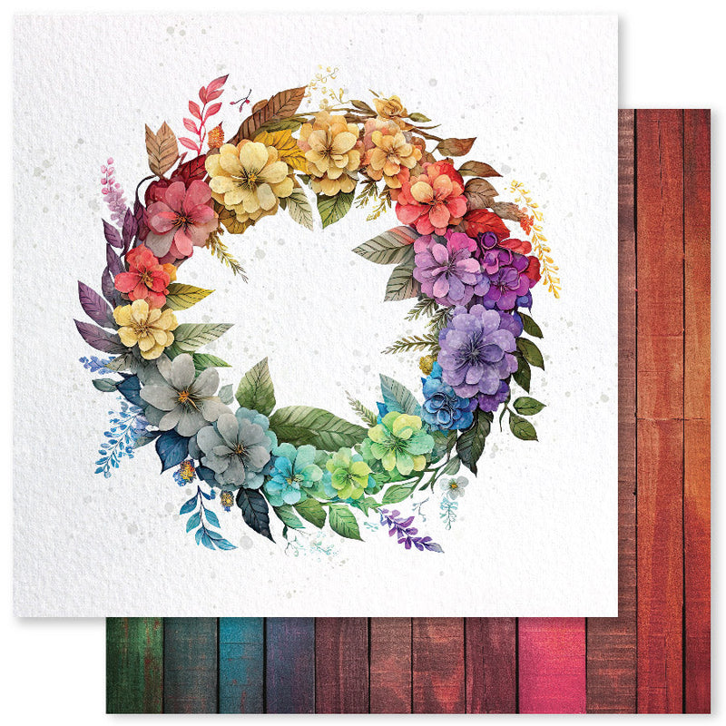 Papel Rainbow Twirl F de 12x12 (paquete a granel de 12 unidades) 30447-1