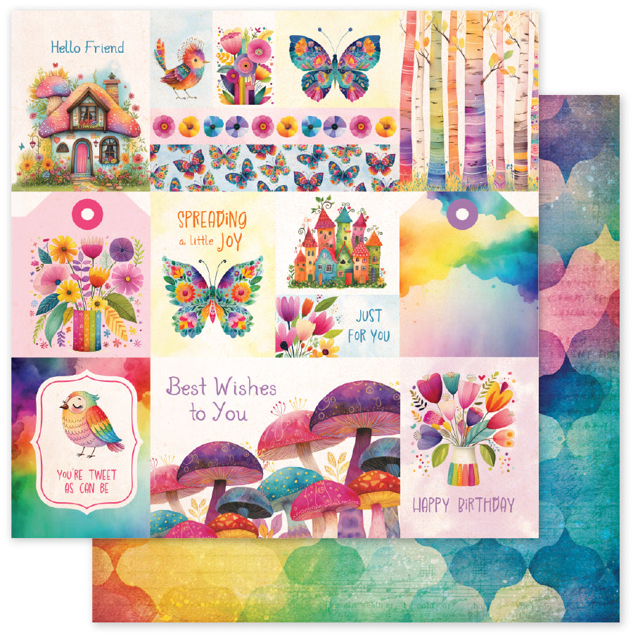 Rainbow Village 6x6 Paper Collection 35484-2