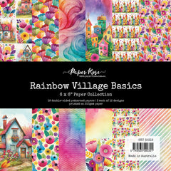 Rainbow Village Basics 6x6 Paper Collection 35319-1