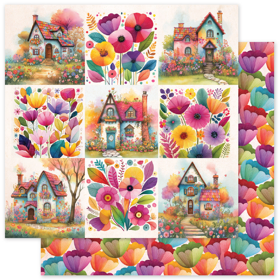 Rainbow Village Basics 6x6 Paper Collection 35319-2