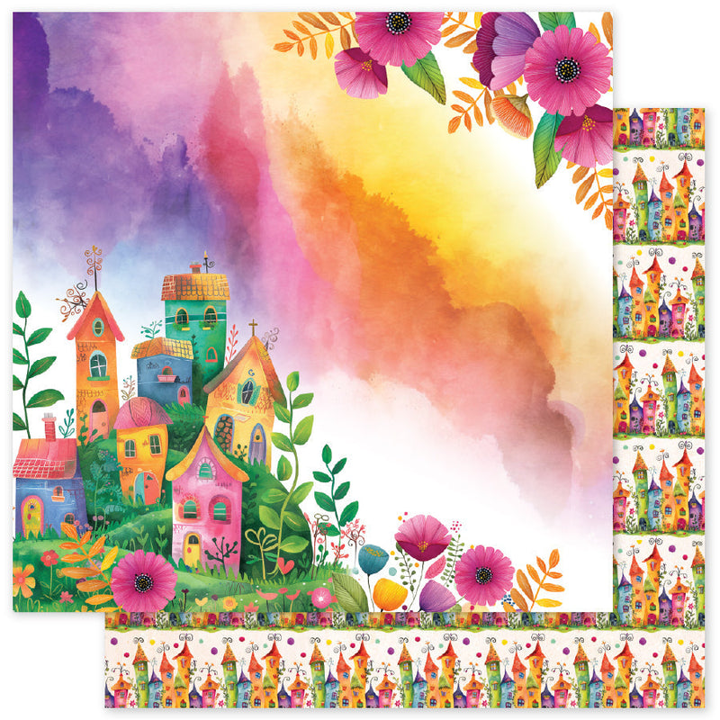 Rainbow Village Basics 6x6 Paper Collection 35319-7