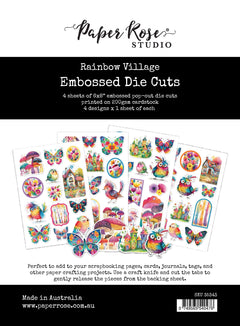 Rainbow Village Embossed Die Cuts 35343-1