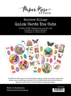 Rainbow Village Quick Card Die Cuts 35355-1