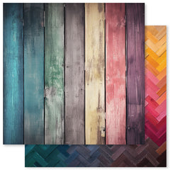 Collection de papiers Rainbow Wood 6x6 31040-7