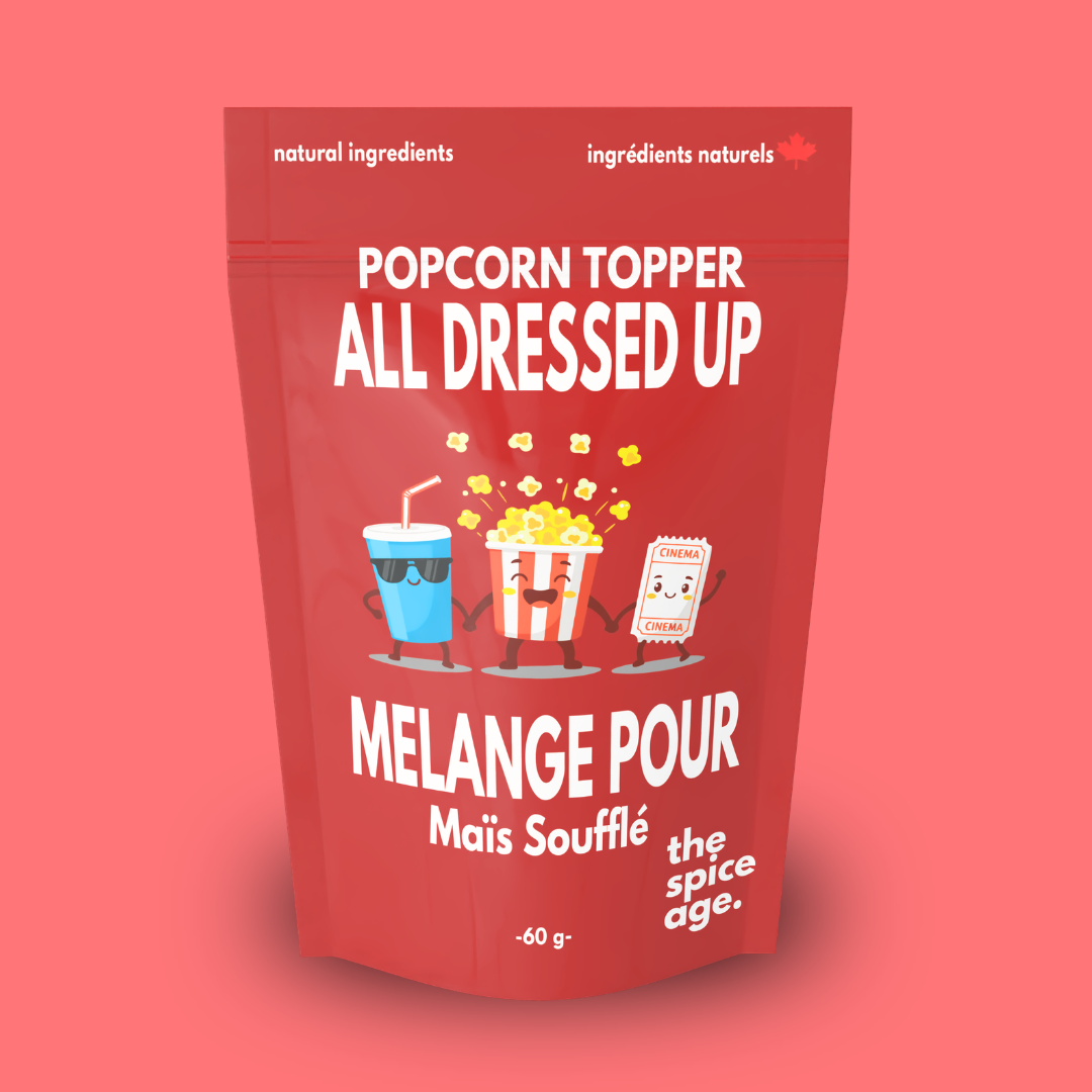 All Dressed Up Popcorn Topper