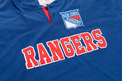 New York Rangers Long Sleeve Henley-3