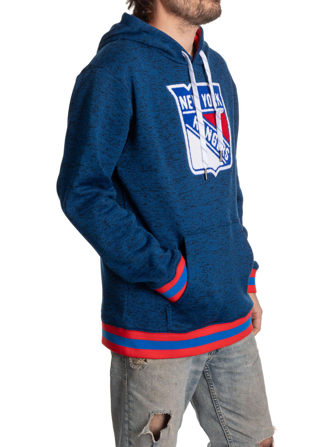 Sudadera con capucha Muskoka de los New York Rangers - Edición azul marino