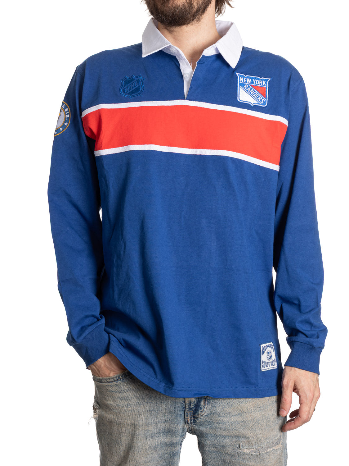 New York Rangers Rugby Shirt-1