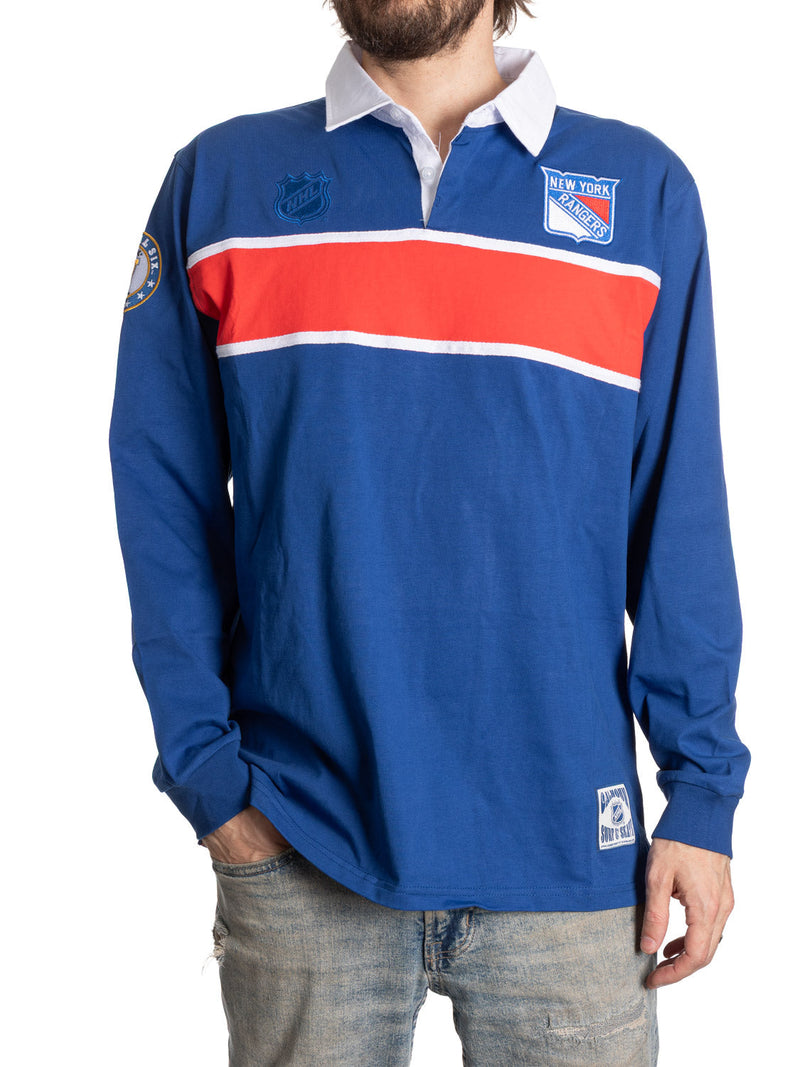 New York Rangers Rugby Shirt-1