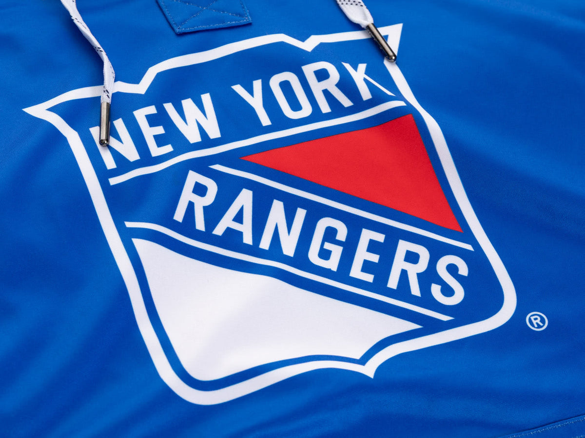 New York Rangers Hockey Lace Hoodie-6