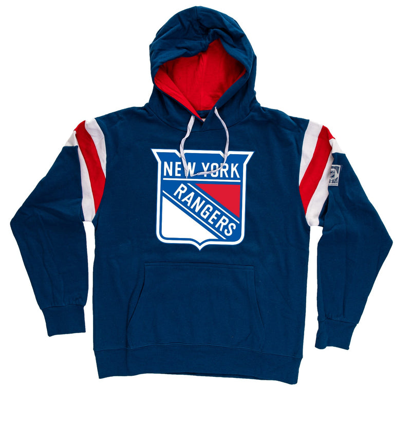 New York Rangers Varsity Retro Style Hoodie-1