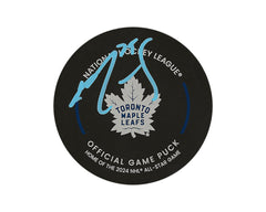 Ryan Reaves Autographed Toronto Maple Leafs Official Game Puck-1