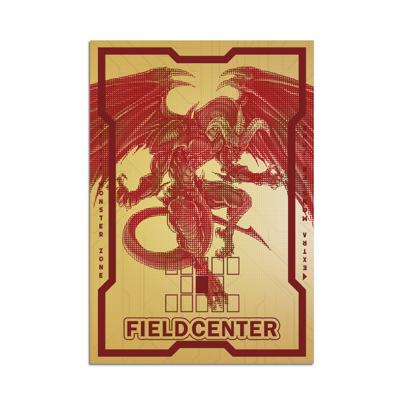 Red Dragon Archfiend Metal Field Center-1