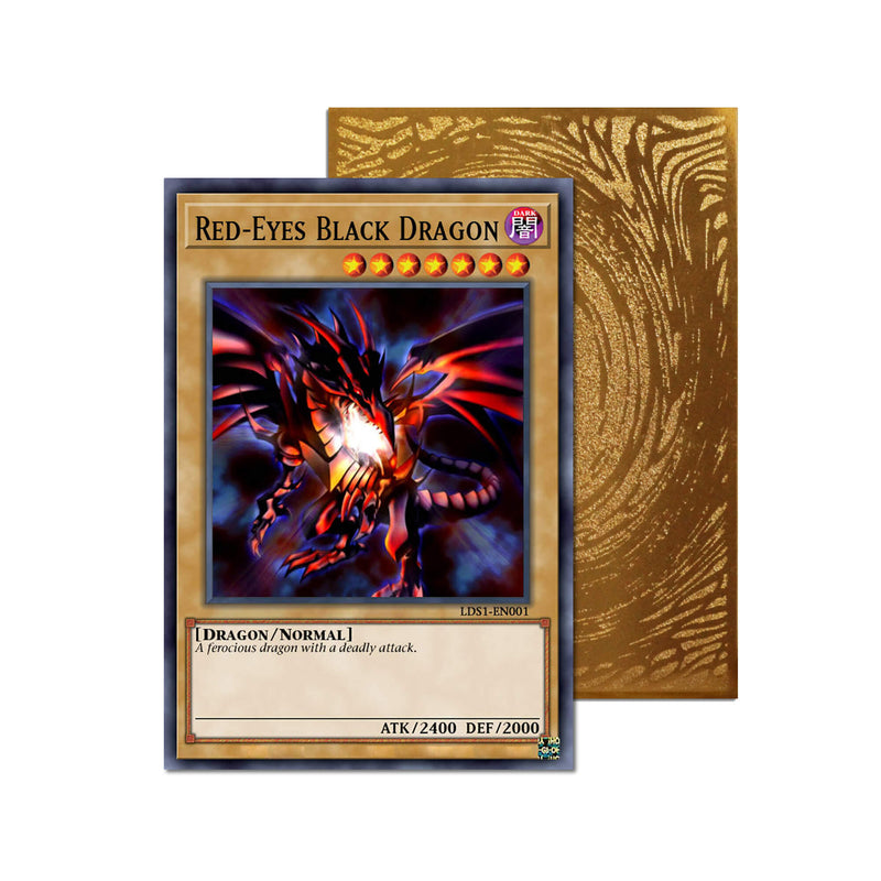 Red-Eyes Black Dragon Metal Orica Card-1