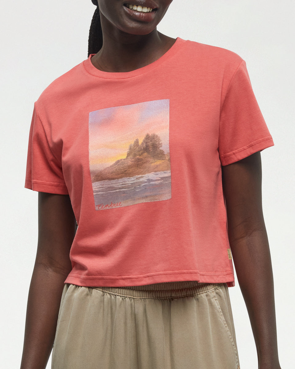 Breakwater Crop T-Shirt-4