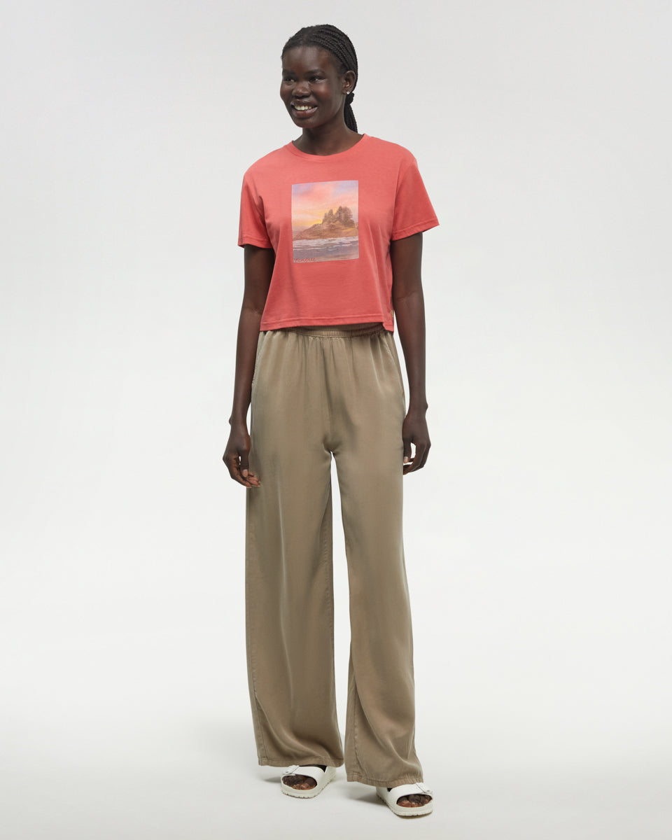 Breakwater Crop T-Shirt-2
