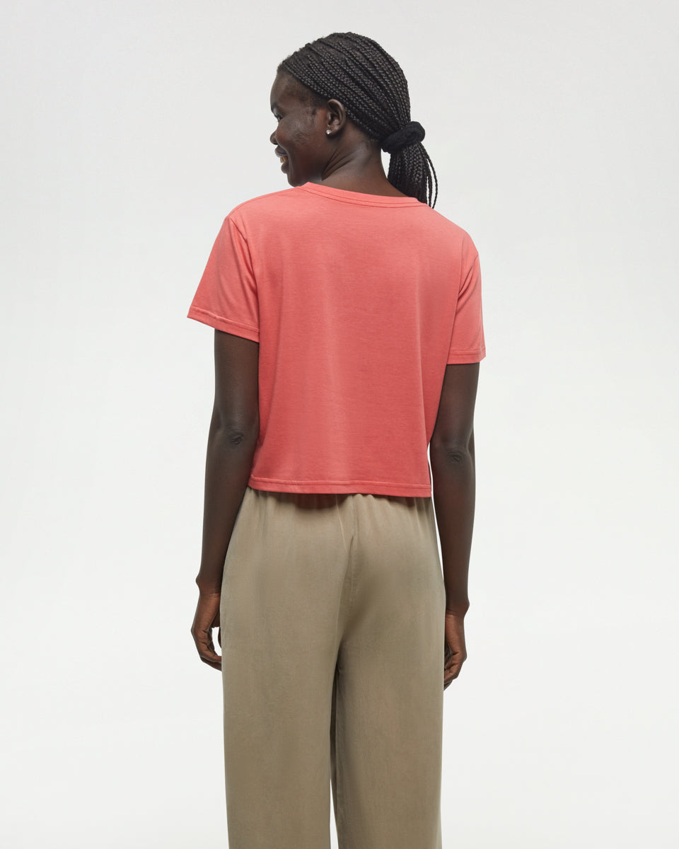 Breakwater Crop T-Shirt-3