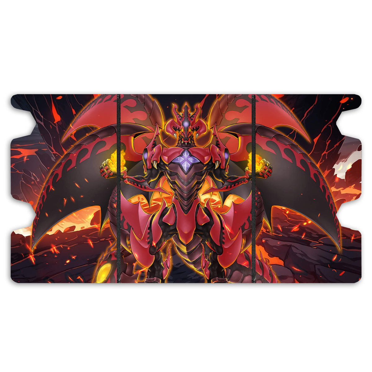 Red Supernova Dragon - Mach 3 Deck Box-2