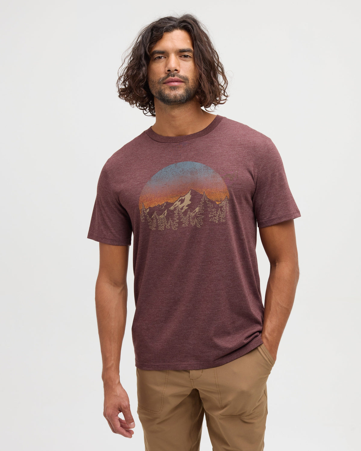 Vintage Sunset T-Shirt-4