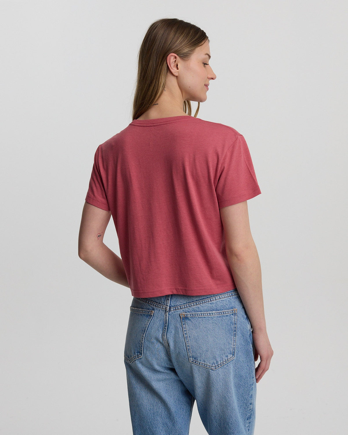 Lake View Crop T-Shirt-3