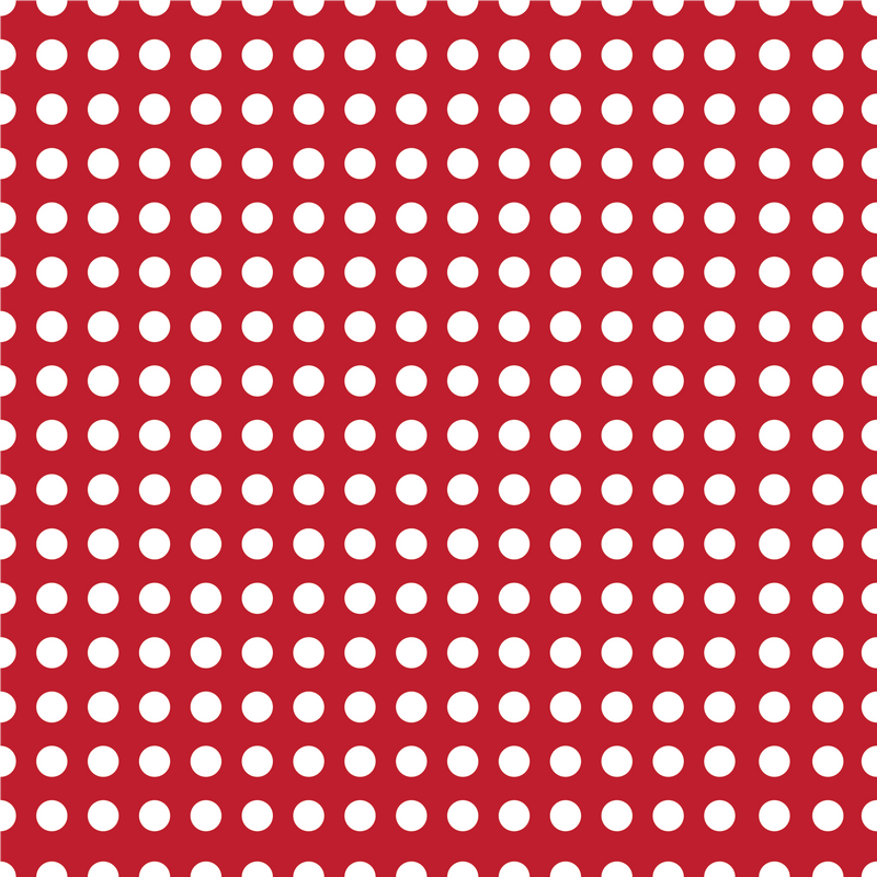 Craft HTV Red and White Polka Dots Pattern-1