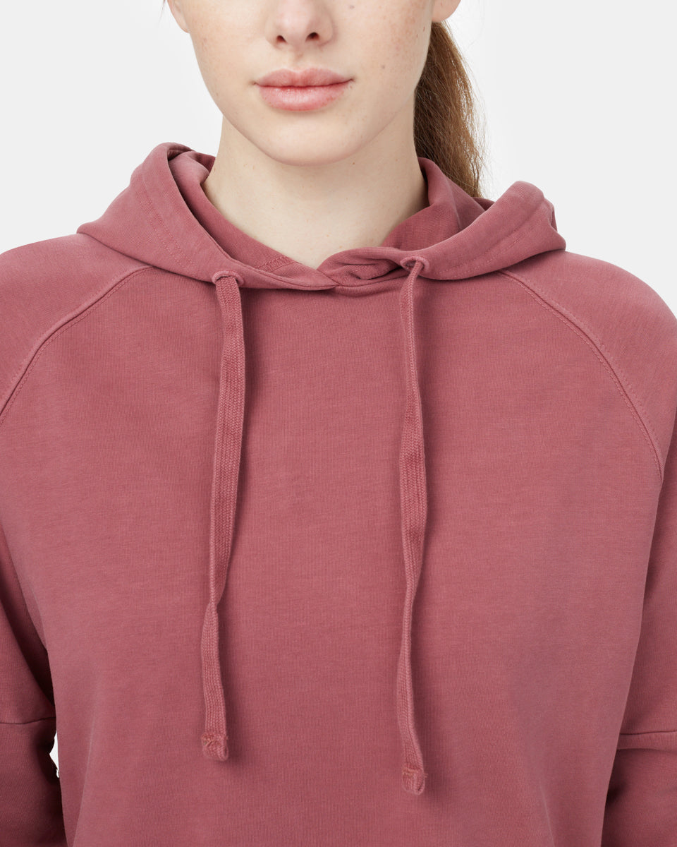 Oversized French Terry Hoodie Dress-5