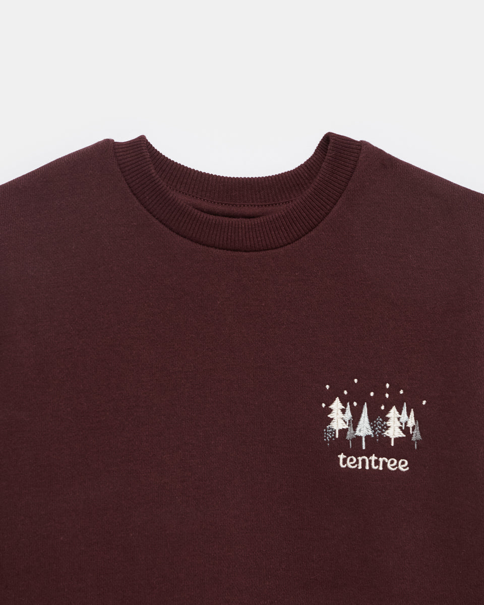 Kids Winter Trees Crew-4