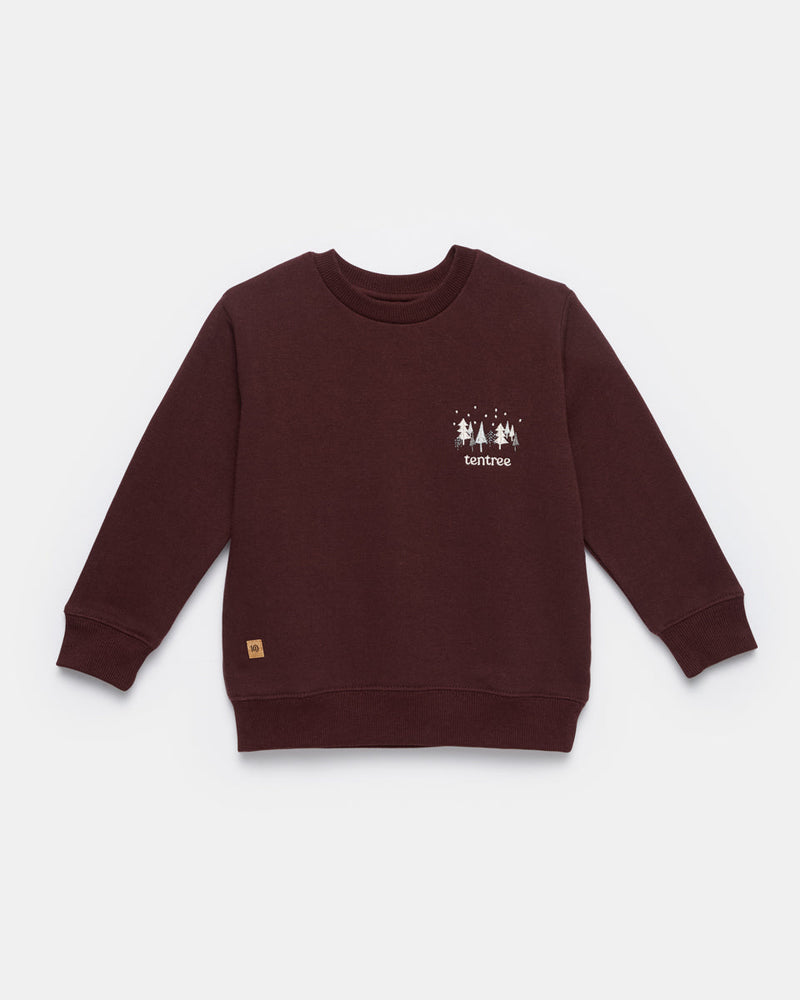 Kids Winter Trees Crew-1